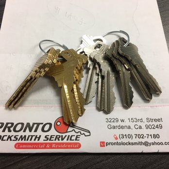 Pronto Locksmith Service - Best and most affordable locksmith I've ever worked with. Don't hesitate to call them for commercial or residential. - Keys & Locksmiths Near Me