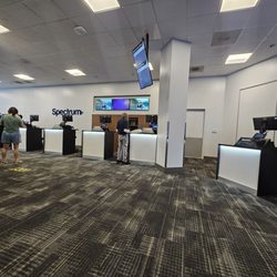 Spectrum - Inside the Spectrum store.