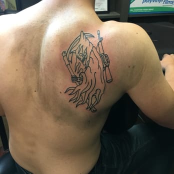 Mr Tattoo - The outline without the shading - Tattoo Near Me - Milwaukie, Oregon Mr Tattoo - The outline without the shading - Tattoo Near Me - Milwaukie, Oregon