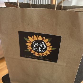 Socially Tea Kc - Shopping bag - Tea Rooms Near Me - Olathe, Kansas