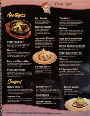 Menu photo 5 Dame Mas Urban Cantina Whittier, CA