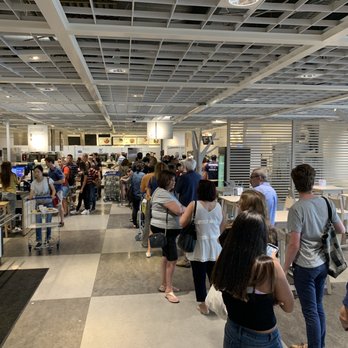 IKEA - A line wrapped around the cafeteria and IKEA has one cashier working (which is where the holdup is).  Excellent management. - Furniture Stores Near Me - Philadelphia, Pennsylvania