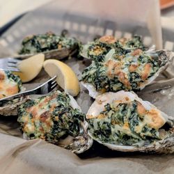 Tidewater Oyster Bar - Oysters Rockefeller