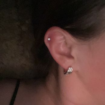Darkstar Tattoo and Body Piercing - Fresh helix piercing - Tattoo Near Me - Westport, Massachusetts Darkstar Tattoo and Body Piercing - Fresh helix piercing - Tattoo Near Me - Westport, Massachusetts