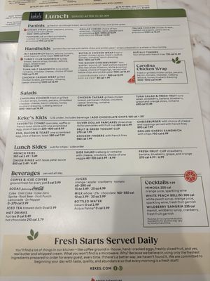 Menu photo 2 Keke's Breakfast Cafe Fort Worth, TX Menu photo 2 Keke's Breakfast Cafe Fort Worth, TX