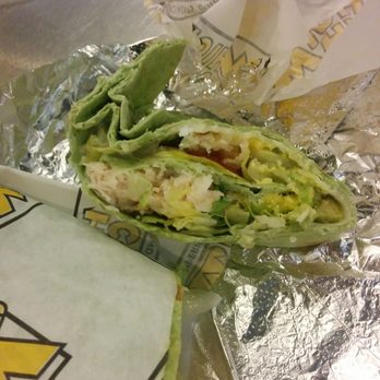 Which Wich Superior Sandwiches - My Cob Salad Wrap... Mostly eaten - Sandwiches Near Me - Westminster, Colorado Which Wich Superior Sandwiches - My Cob Salad Wrap... Mostly eaten - Sandwiches Near Me - Westminster, Colorado