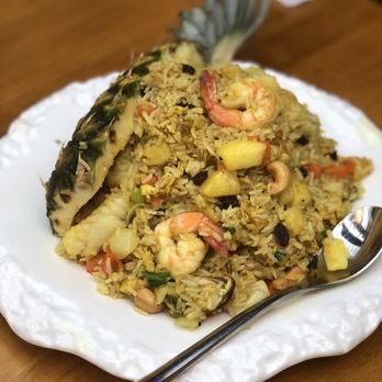 Rens Cafe & Bistro - Pineapple Fried Rice - Thai Near Me - Burnaby, British Columbia Rens Cafe & Bistro - Pineapple Fried Rice - Thai Near Me - Burnaby, British Columbia