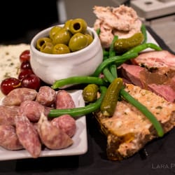 Galeries Lafayette - Meat and Cheese plate
