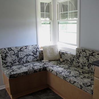 Foam Mart - Cushions for kitchen banquette created by Foam Mart for Joe and Anne H. - Fabric Stores Near Me - Burbank, California Foam Mart - Cushions for kitchen banquette created by Foam Mart for Joe and Anne H. - Fabric Stores Near Me - Burbank, California
