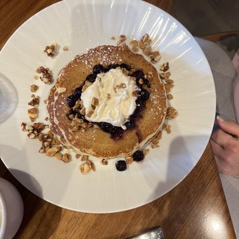 Q Kitchen | Bar - LEMON RICOTTA PANCAKES - Barbeque Near Me - San Antonio, Texas