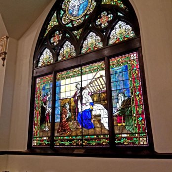 Doors Open MKE 2018 - Stained glass in Summerfield United Methodist Church - Festivals Near Me - Milwaukee, Wisconsin