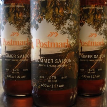Urban Cellars - Postmark's Summer Saison. "Bright, Fresh, Orange" True Story! - Beer, Wine & Spirits Near Me - Calgary, Alberta Urban Cellars - Postmark's Summer Saison. "Bright, Fresh, Orange" True Story! - Beer, Wine & Spirits Near Me - Calgary, Alberta