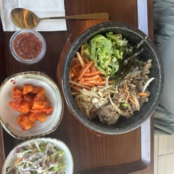 Gung Chae Korean Healthy Kitchen - Stone bibimbop! Love their radish kimchi! - Korean Near Me - Henderson, Nevada Gung Chae Korean Healthy Kitchen - Stone bibimbop! Love their radish kimchi! - Korean Near Me - Henderson, Nevada