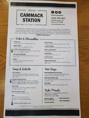 Menu photo 4 Cammack Station Muncie, IN