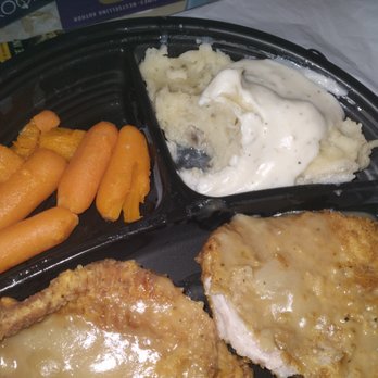 Cracker Barrel Old Country Store - Pork chops, mashed potatoes and carrots - Southern Near Me - Sherman, Texas Cracker Barrel Old Country Store - Pork chops, mashed potatoes and carrots - Southern Near Me - Sherman, Texas