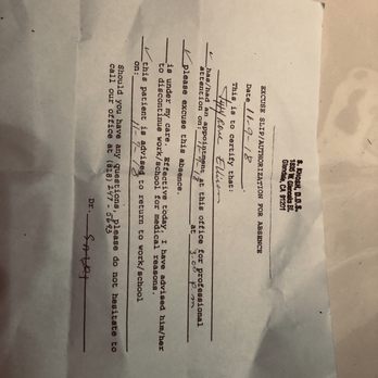 Khosh Sajad, DDS - Doctors note when they did partial root canal. My insurance was ok for them that day. - Oral Surgeons Near Me - Glendale, California Khosh Sajad, DDS - Doctors note when they did partial root canal. My insurance was ok for them that day. - Oral Surgeons Near Me - Glendale, California