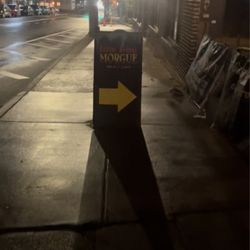 Baxter Avenue Morgue - Sign in.