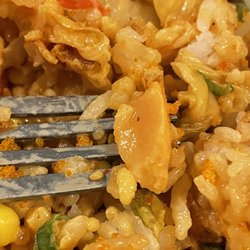 Rocky Fin Poke Bar - So confused by the salmon now? This isn't what it used to be. Looked like canned