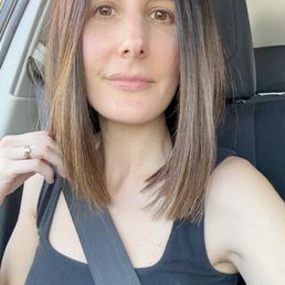 root touch-up, toner, haircut root touch-up, toner, haircut