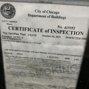 Community First Medical Center - Elevator inspection violations need to be addressed. - Medical Centers Near Me - Chicago, Illinois Community First Medical Center - Elevator inspection violations need to be addressed. - Medical Centers Near Me - Chicago, Illinois