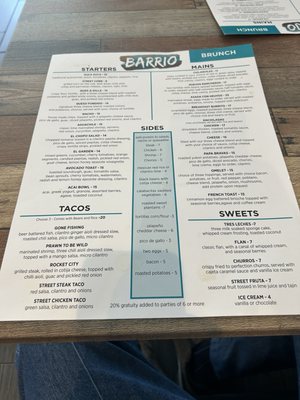 Menu photo 4 Barrio Modern Mexican Cuisine Madison, AL Menu photo 4 Barrio Modern Mexican Cuisine Madison, AL