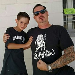 1927 Barbershop & Shave Parlor - After a fresh father son cut!
