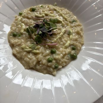 The Olivet - Pea risotto - Steakhouses Near Me - Swiftwater, Pennsylvania
