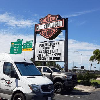 Orlando Harley - Davidson - Sign marker along highway - Motorcycle Dealers Near Me - Orlando, Florida Orlando Harley - Davidson - Sign marker along highway - Motorcycle Dealers Near Me - Orlando, Florida