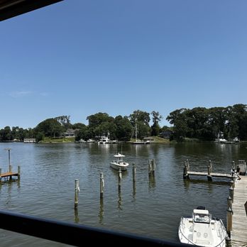 Cantler's Riverside - View from outdoor seating - Seafood Near Me - Annapolis, Maryland