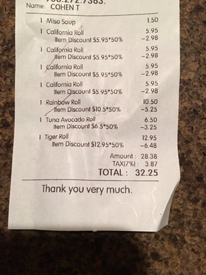 Menu photo 3 Sushi Time 898 Cranford, NJ
