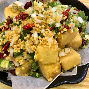 Local Cafe - A7. Salt & Pepper Fried Tofu - Chinese Near Me - Fremont, California