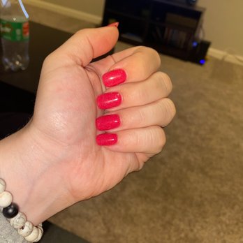 BKS Nails - Dip nail manicure with acrylic tips! - Nail Salons Near Me - Kansas City, Missouri
