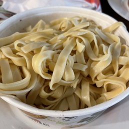 This was supposed to be Fettucini Alfredo.