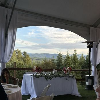 Winter View Lodge - View from the tent - Venues & Event Spaces Near Me - Eatonville, Washington Winter View Lodge - View from the tent - Venues & Event Spaces Near Me - Eatonville, Washington