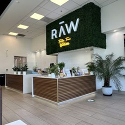 RAW Superfood Cafe - General waiting/dining area.