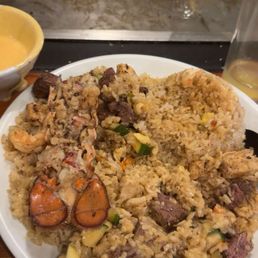 EMPERORS FEAST with a lobster tail added