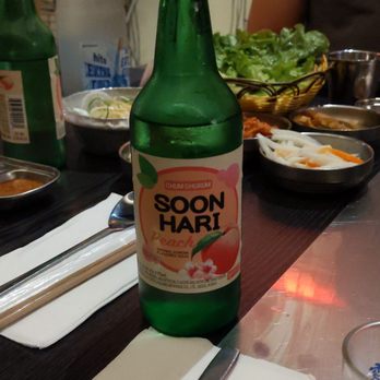 Let's Meat - Peach soju - Korean Near Me - New York, New York