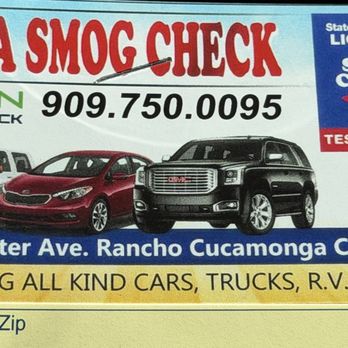 Mena Smog Check - Smog Check Stations Near Me - Rancho Cucamonga, California