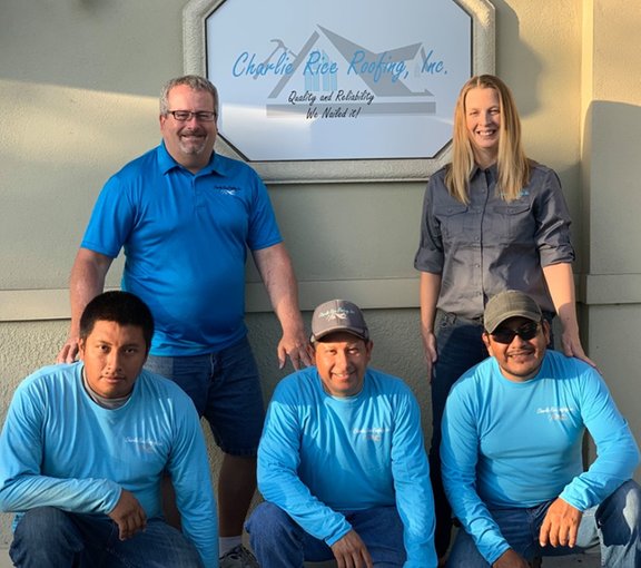 Slide of Charlie Rice Roofing