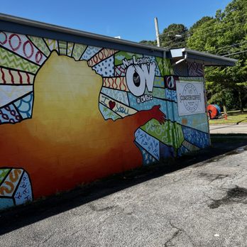 Coaster Coffee - Mural on the wall - Coffee & Tea Near Me - Norfolk, Virginia