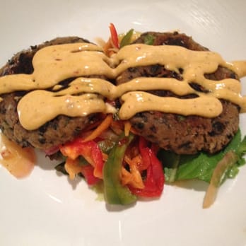 M's Pub - Black bean cakes - New American Near Me - Omaha, Nebraska M's Pub - Black bean cakes - New American Near Me - Omaha, Nebraska