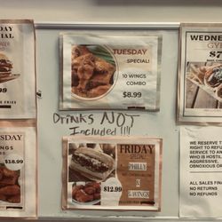Sos Deli - Menu 1, 2024
