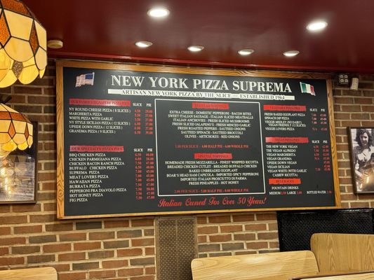 Menu photo 4 NY Pizza Suprema New York, NY Menu photo 4 NY Pizza Suprema New York, NY