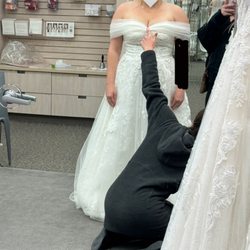 David's Bridal - Alicia is the best