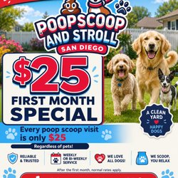 Poop Scoop and Stroll San Diego - Yelp Exclusive Special!