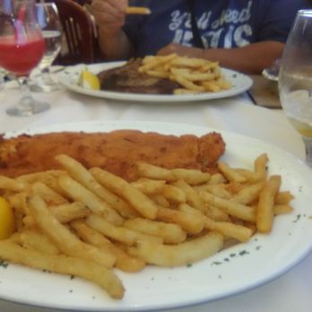 Casa Nova Grill - Fries and fried fish!! Huge portion of steak. Also the rice and beans were yummy and made right. - Brazilian Near Me - Newark, New Jersey