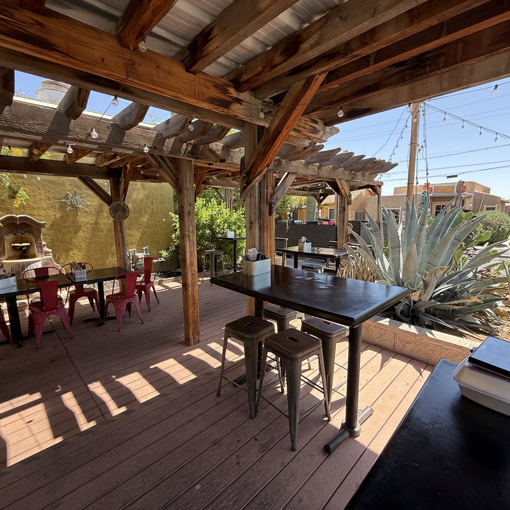 Coolidge Patio Grill - back patio - Mediterranean Near Me - Coolidge, Arizona