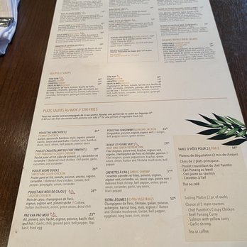 Siam - Menu - Thai Near Me - Montreal, Quebec Siam - Menu - Thai Near Me - Montreal, Quebec