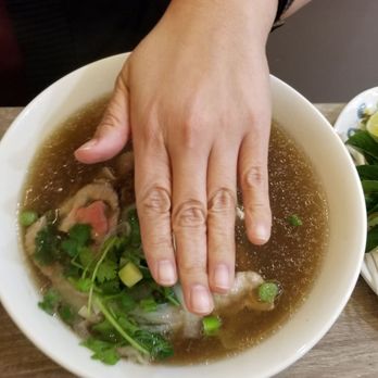 Pho Long - Comparison.  They're small is huge! - Vietnamese Near Me - Colton, California
