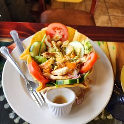 Sabroso Mexican Restaurant - Chicken Tortilla Salad!